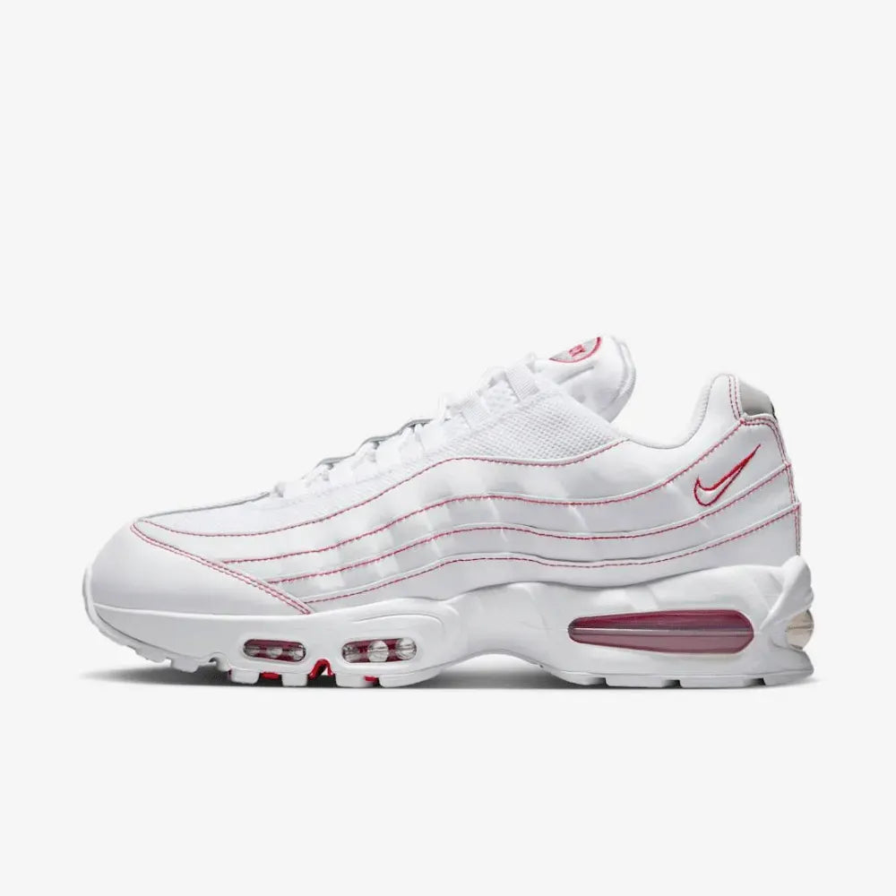 Air Max 95 White OG University Red