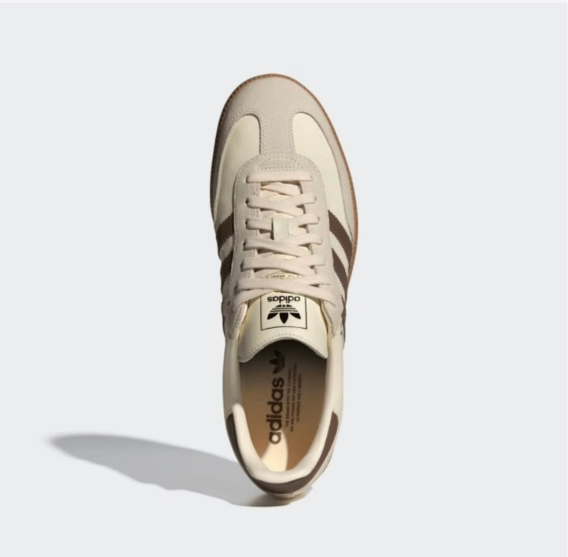 Samba Cream White OG Cream White Preloved Brown