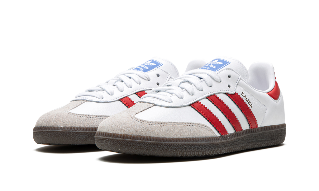 Samba White OG Scarlet