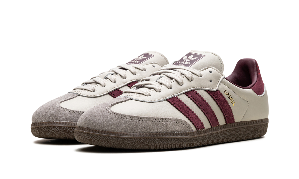 Samba Grey Putty Maroon