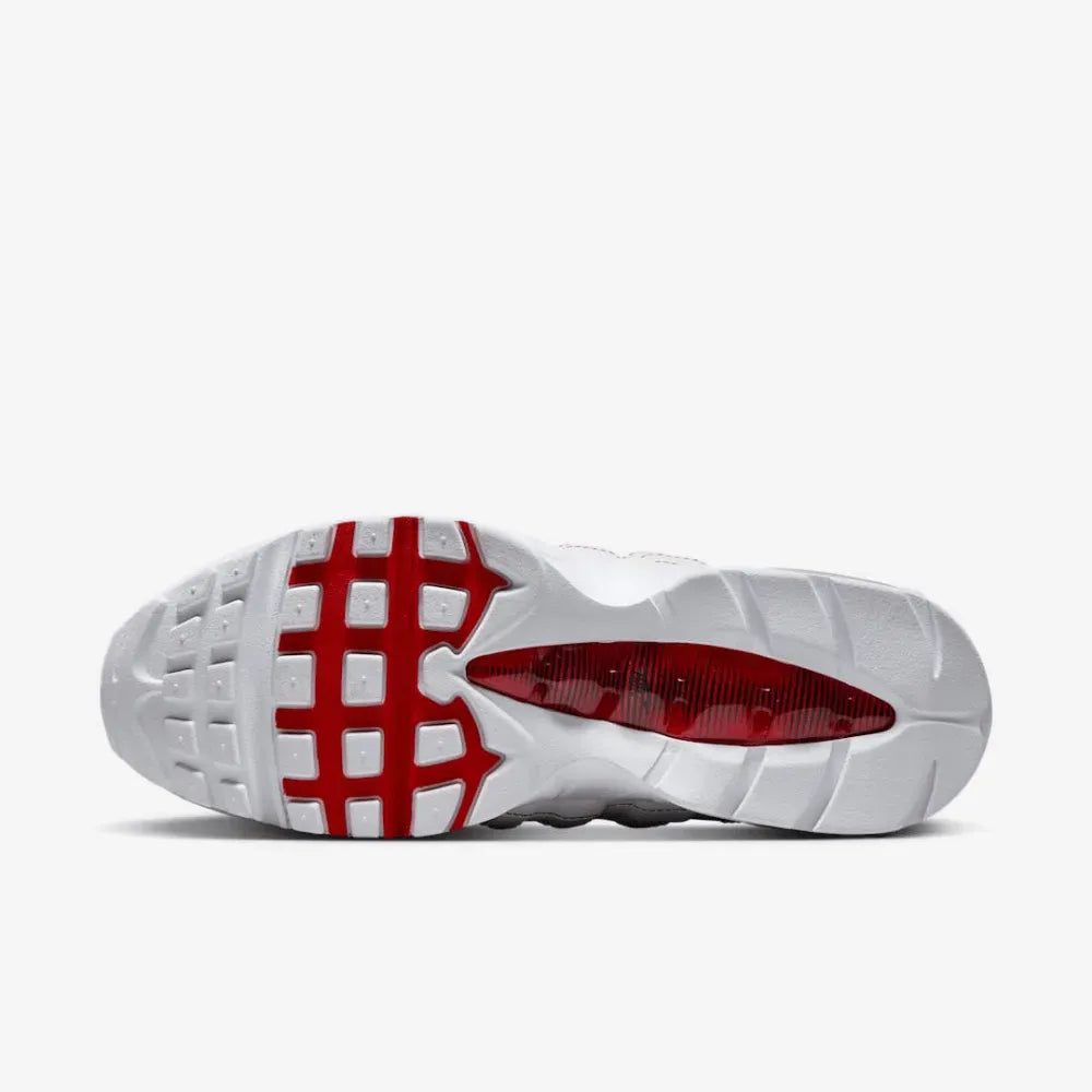 Air Max 95 White OG University Red