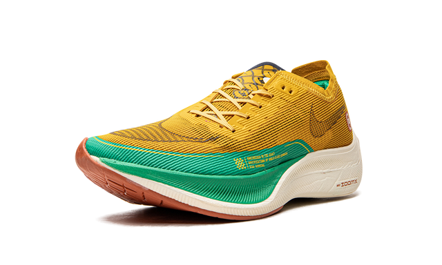 Green ZoomX Vaporfly Next% 2 Dark Sulfur Stadium