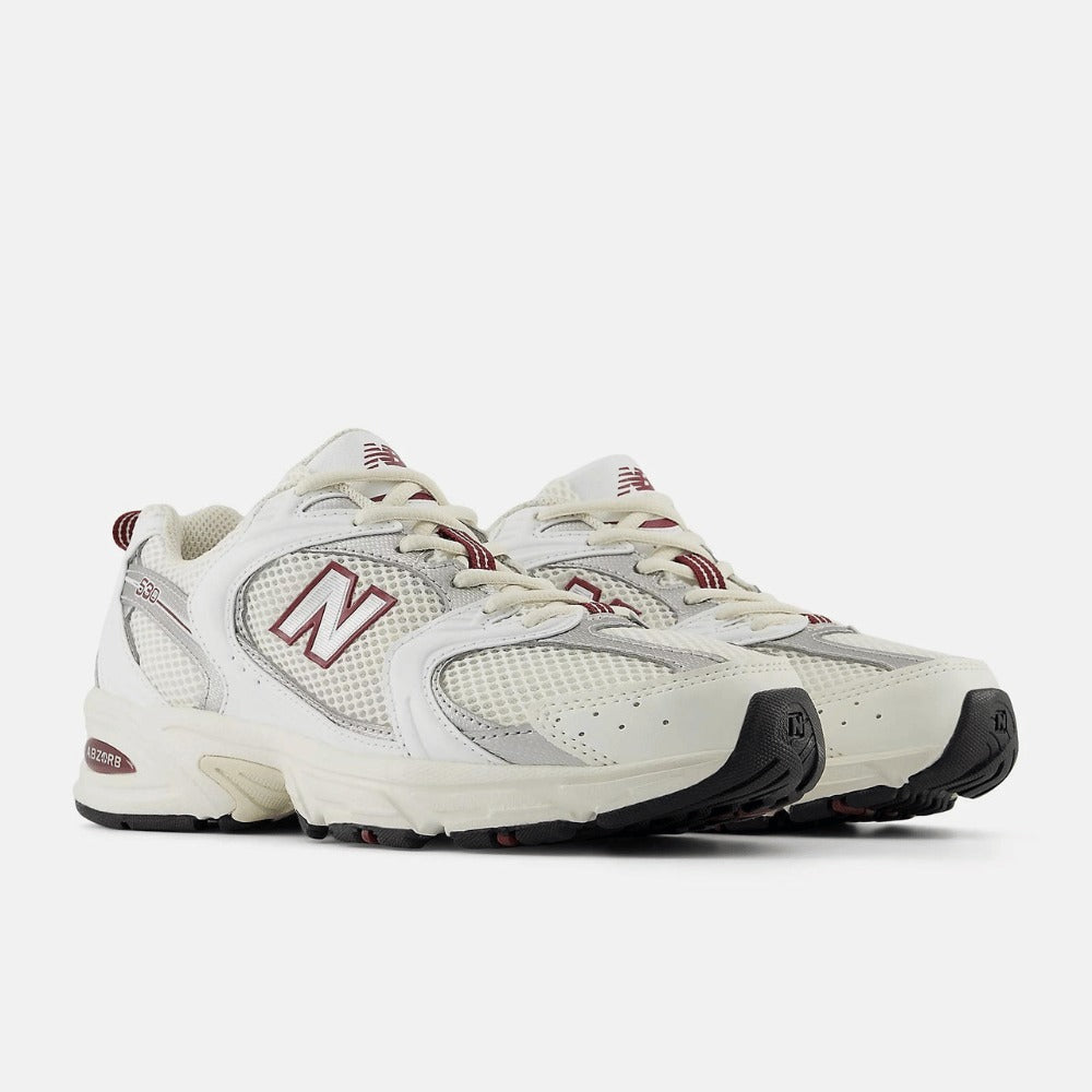 530 White Sea Salt Mercury Red