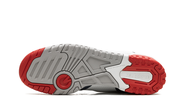 550 White Navy Red