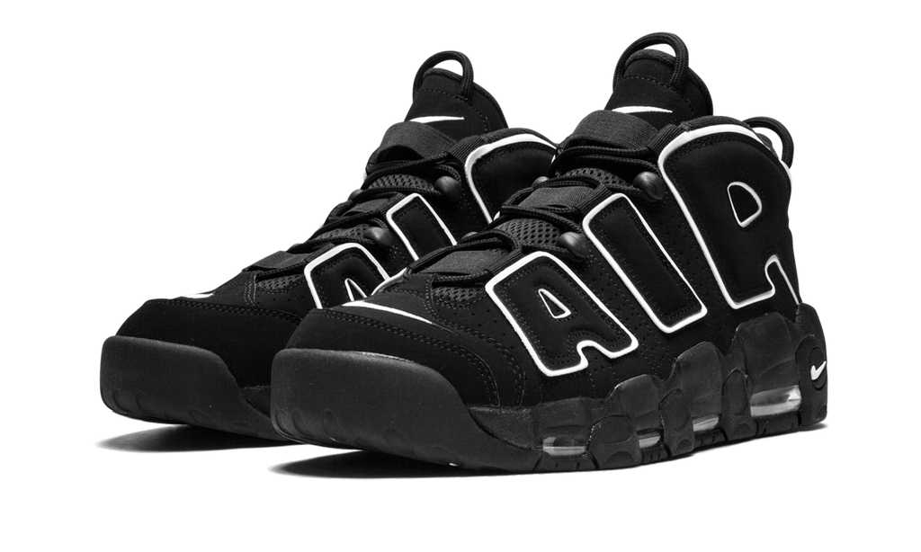 White Air More Uptempo Black