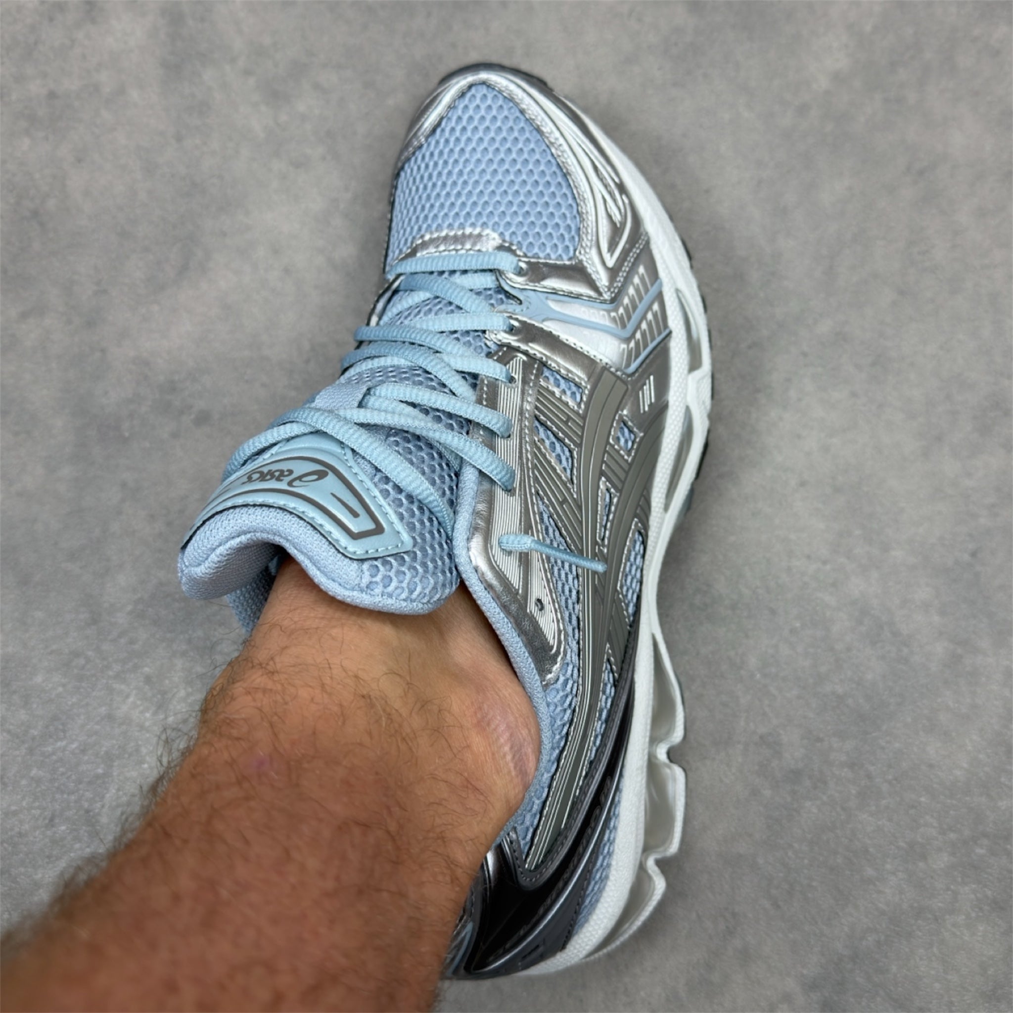 Kayano 14 Pure Silver Gel Dolphin Grey Pure Silver