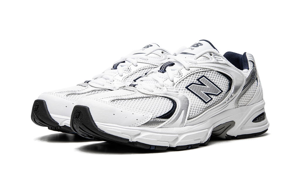 530 White Silver Navy