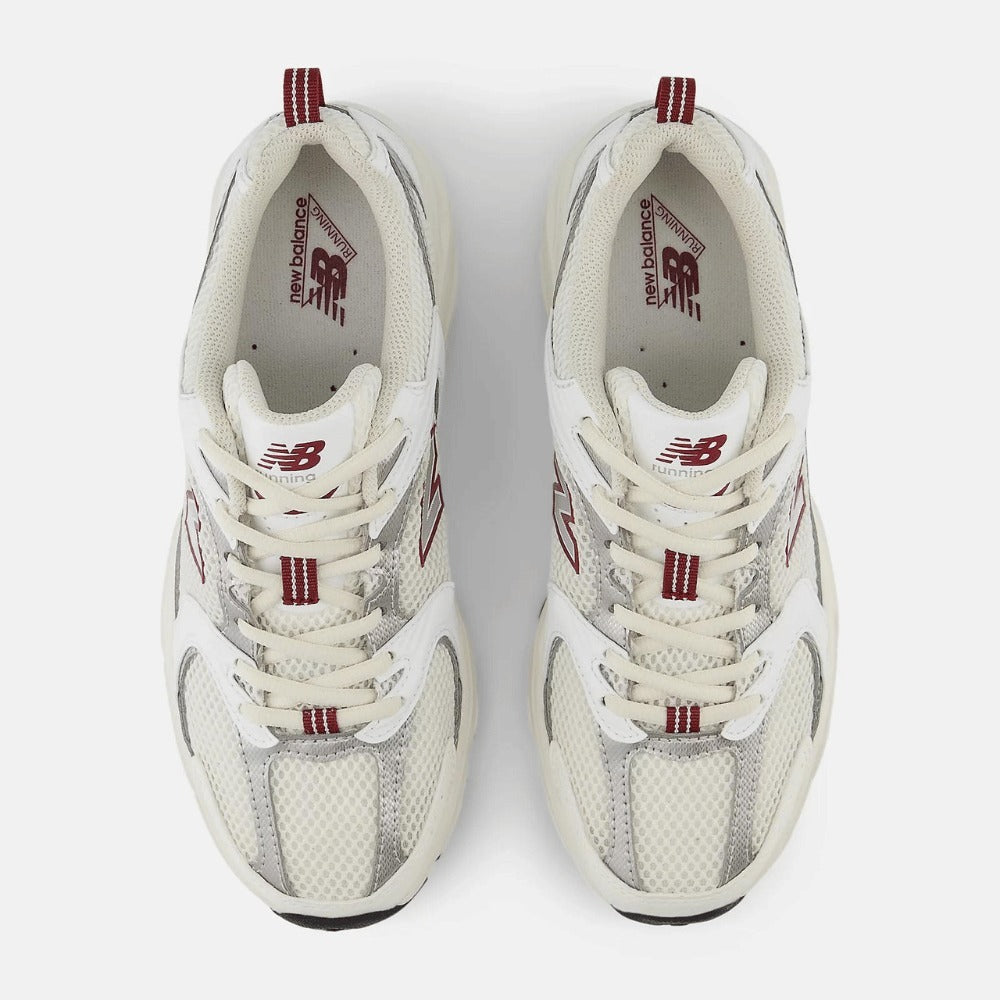 530 White Sea Salt Mercury Red