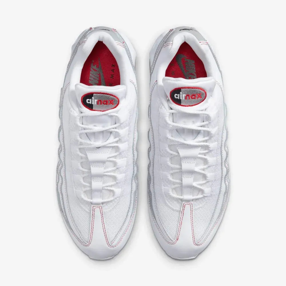 Air Max 95 White OG University Red