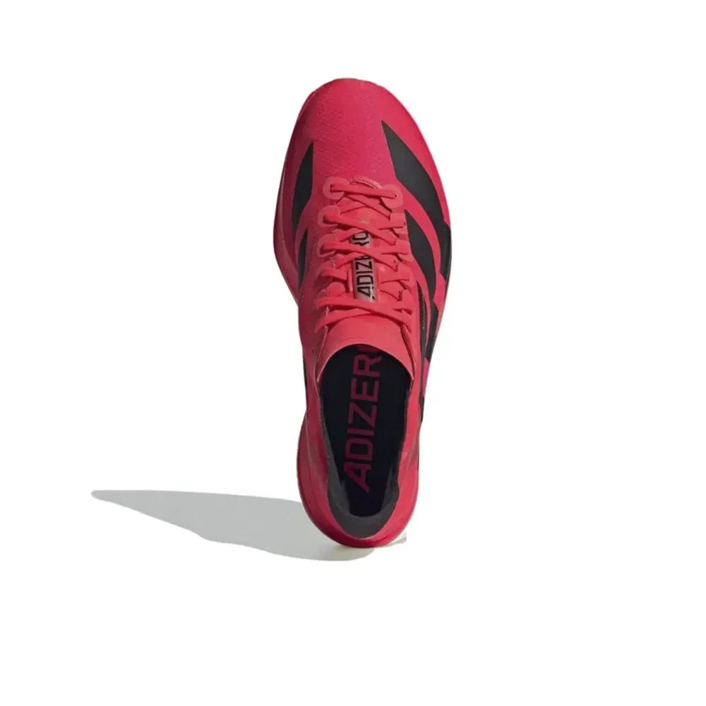 Black Adizero Adios Pro 4 Lucid Red