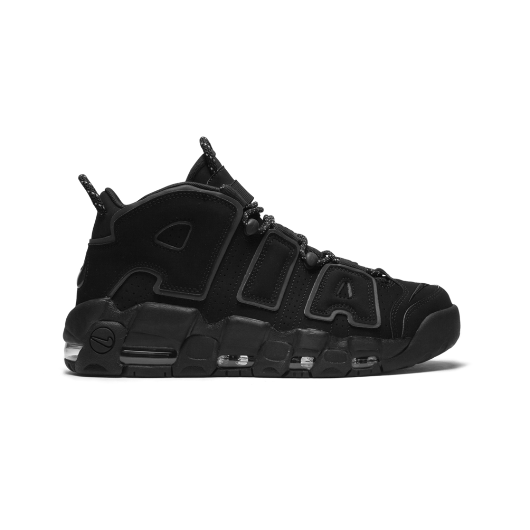 Black Air More Uptempo Reflective