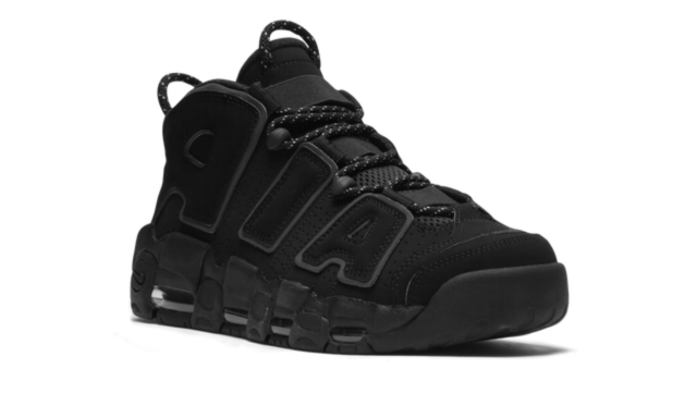 Black Air More Uptempo Reflective