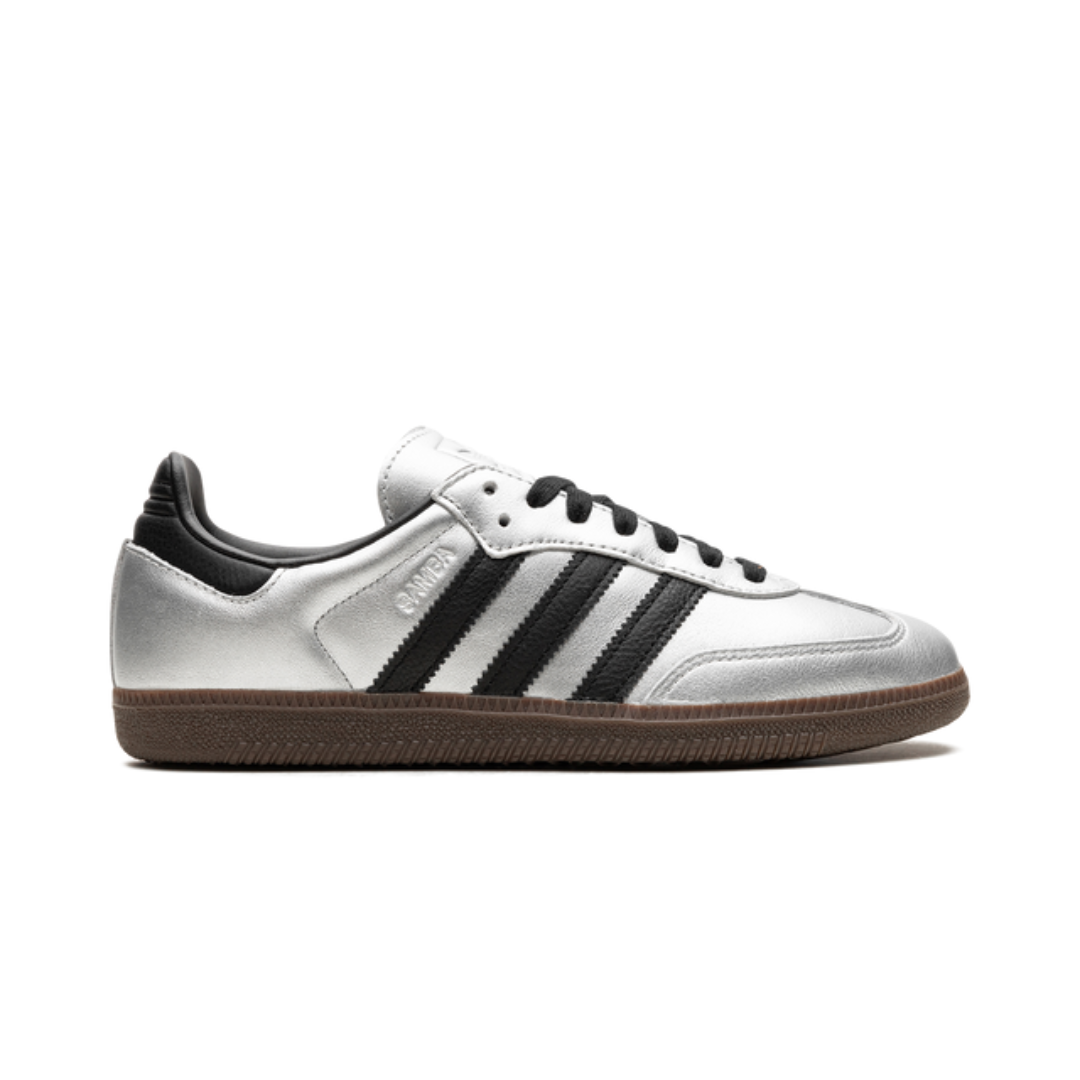 Samba Black Silver Metallic Gum