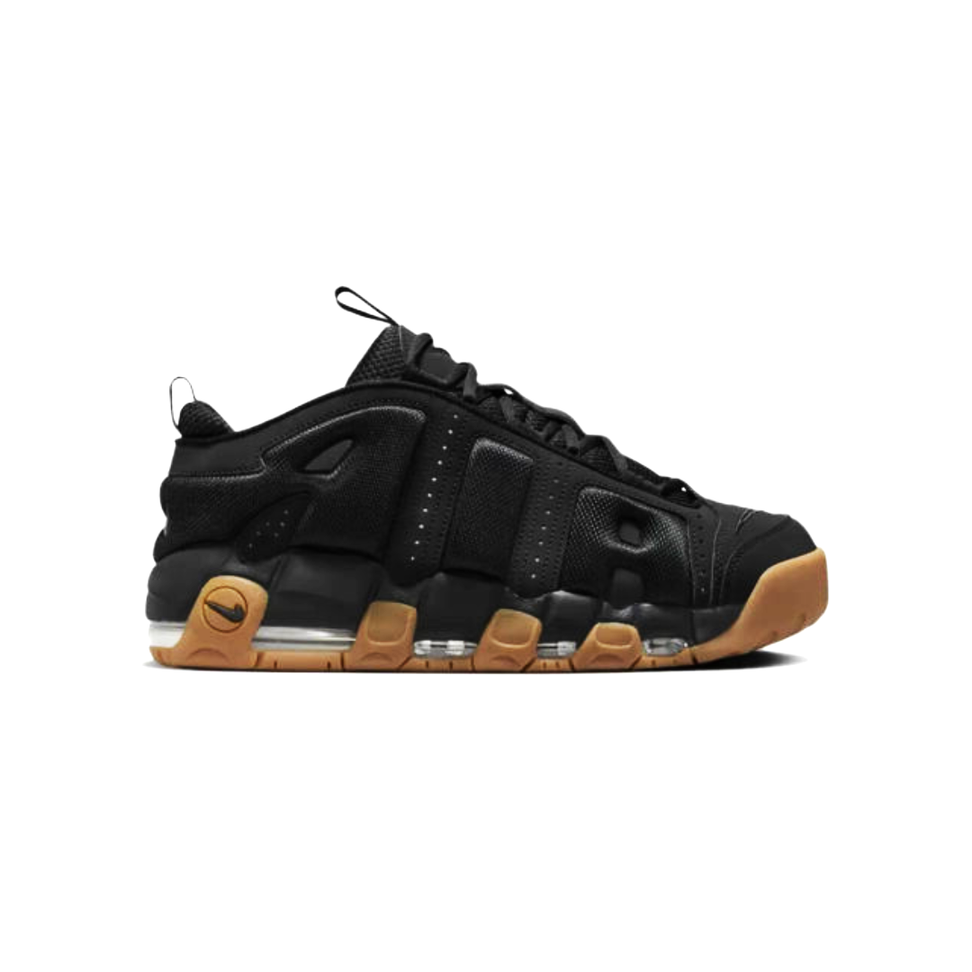 Black Air More Uptempo Low Gum