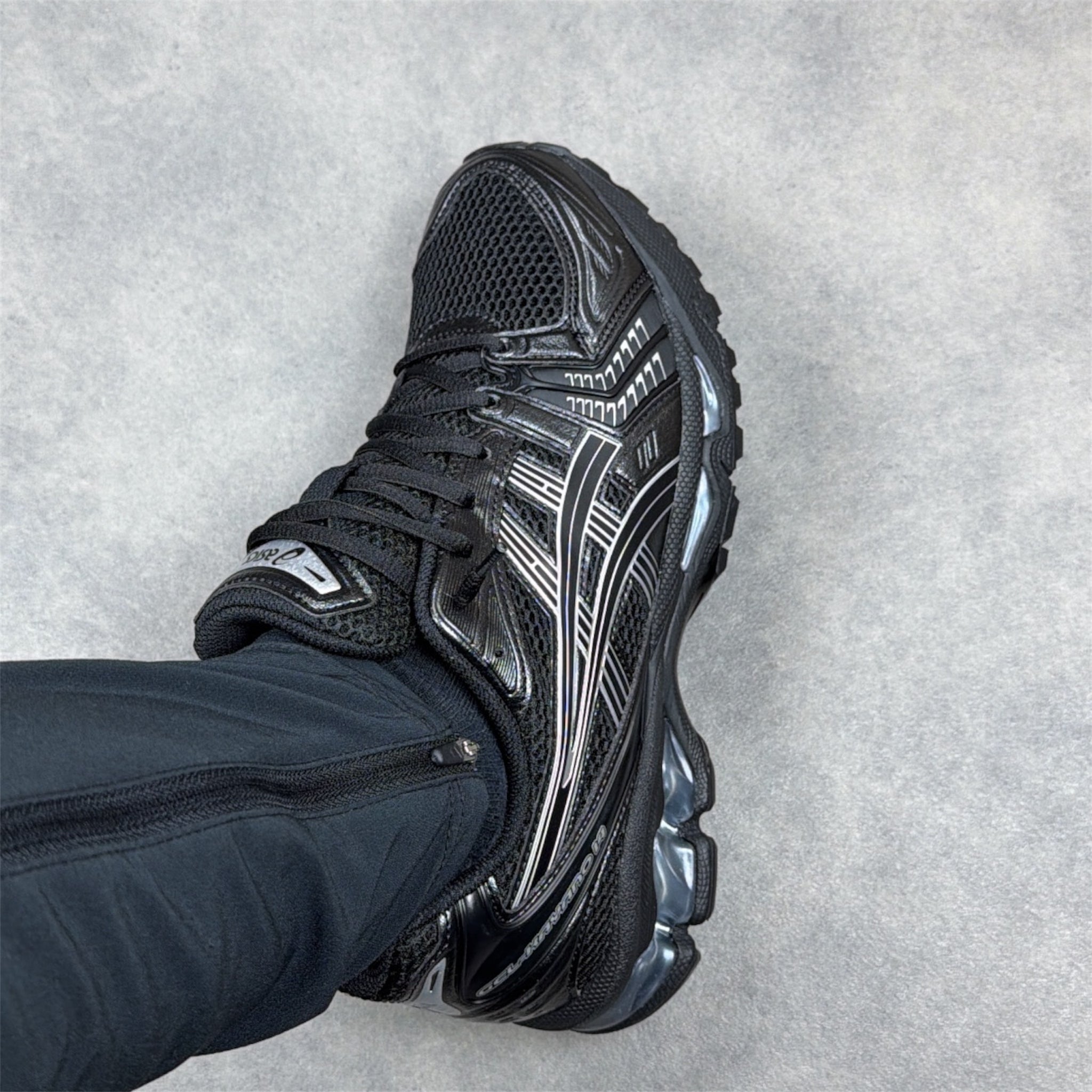 Kayano 14 Pure Silver Gel Black Pure Silver