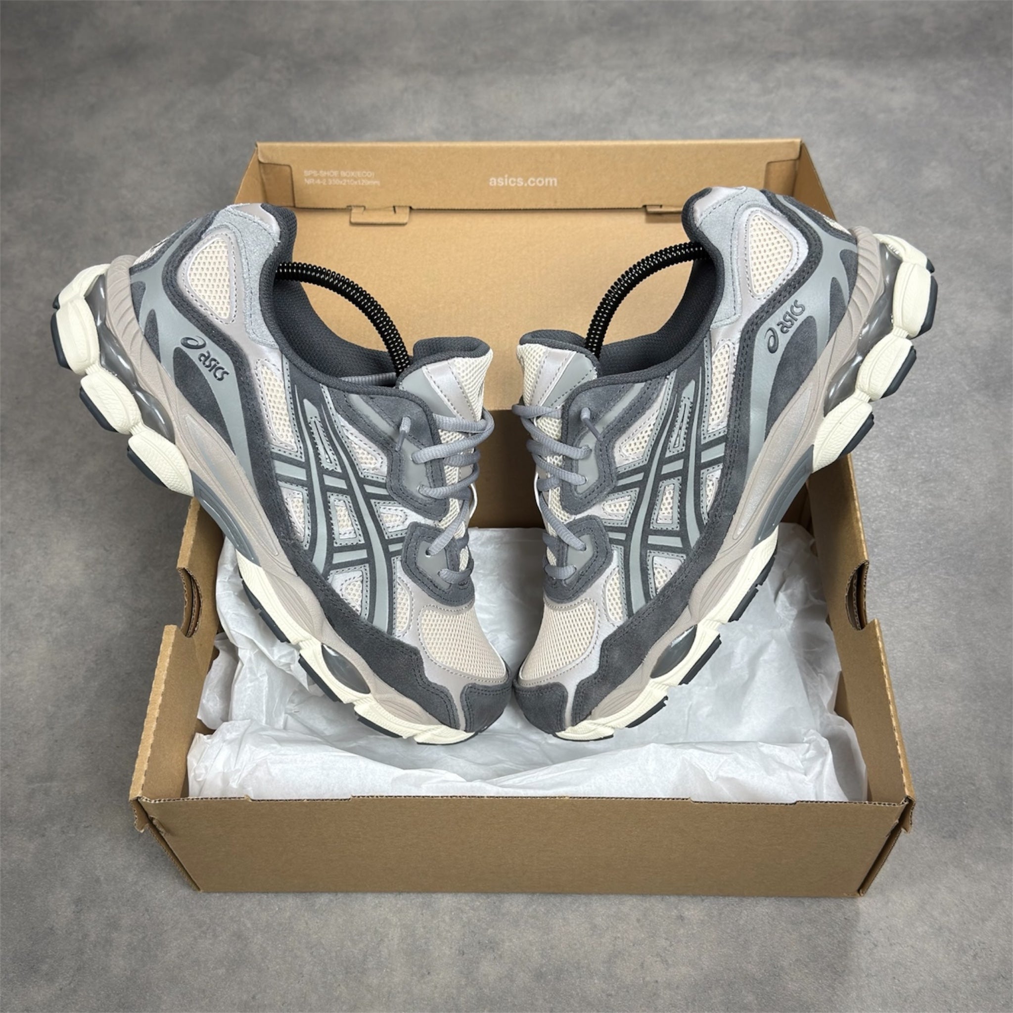 Gel NYC Grey Oatmeal Obsidian
