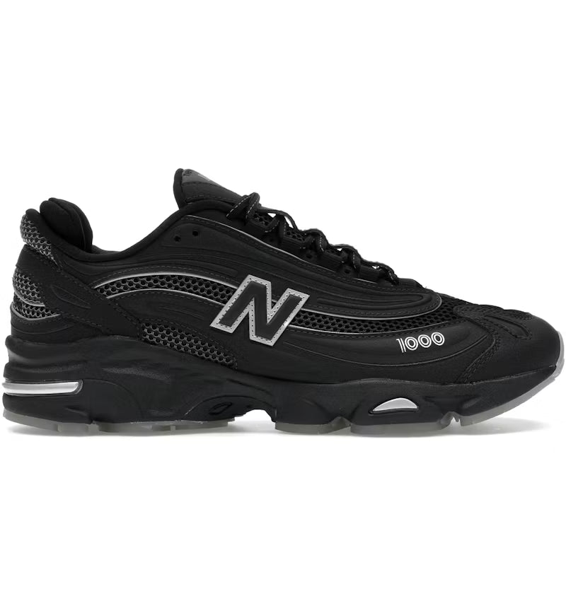 1000 White Black Silver Metallic