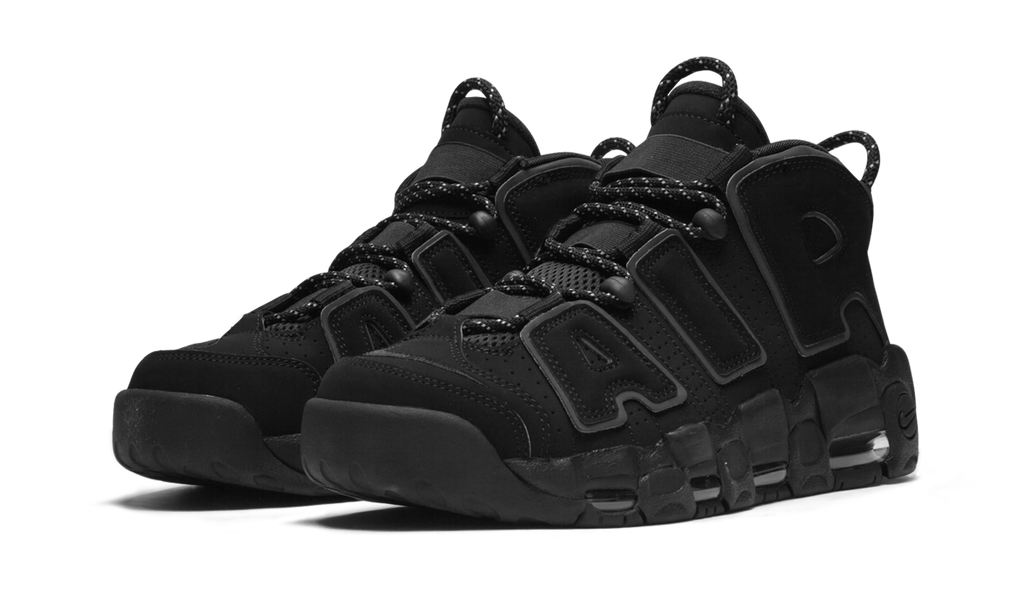 Black Air More Uptempo Reflective