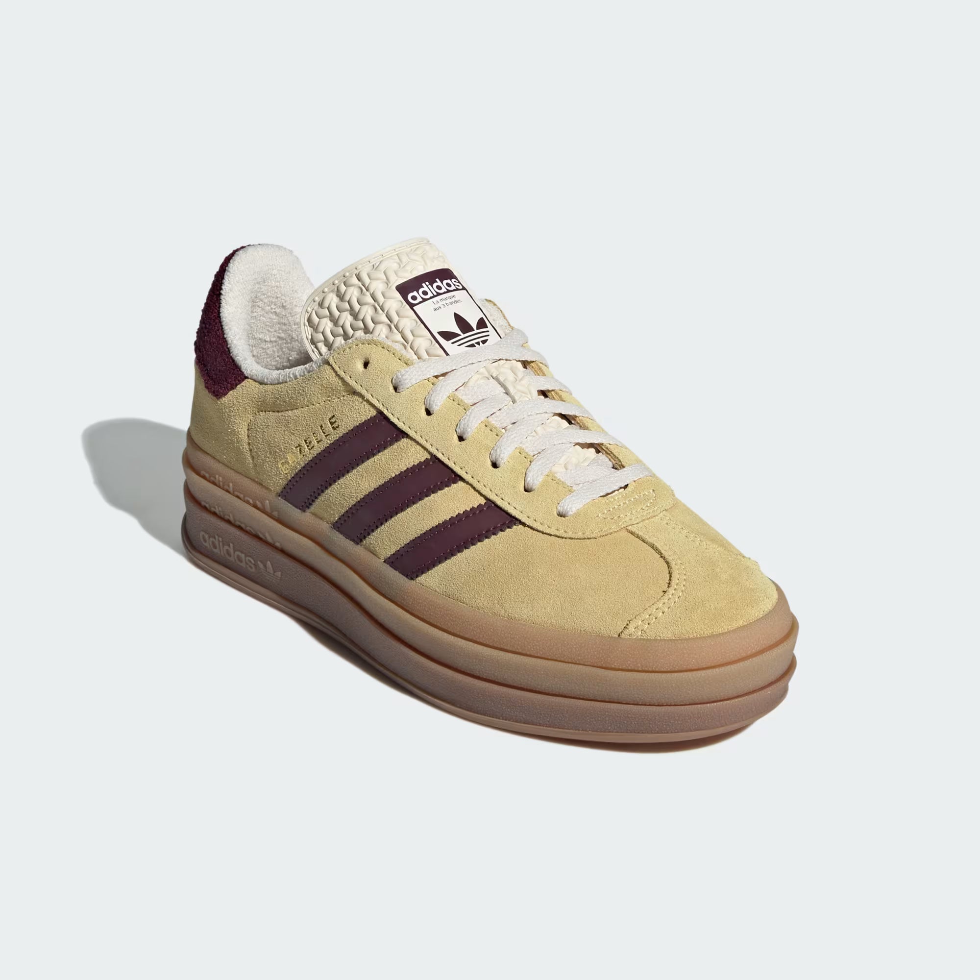 Yellow Gazelle Bold Almost Maroon