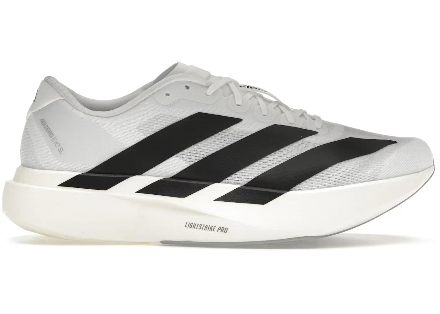 White Adizero EVO SL Black