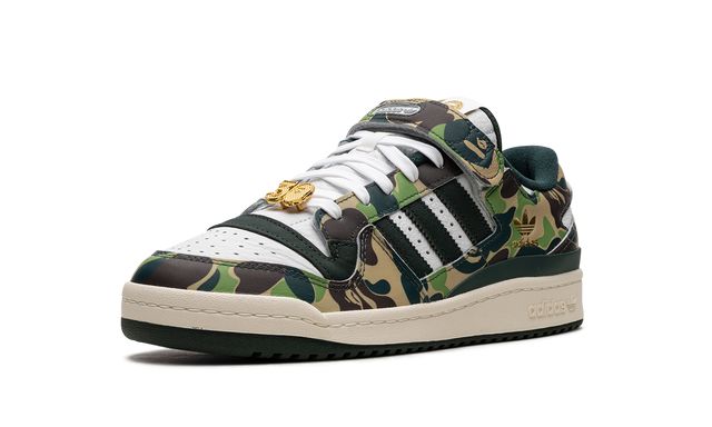Green Forum 84 Low Bape 30th Anniversary Camo