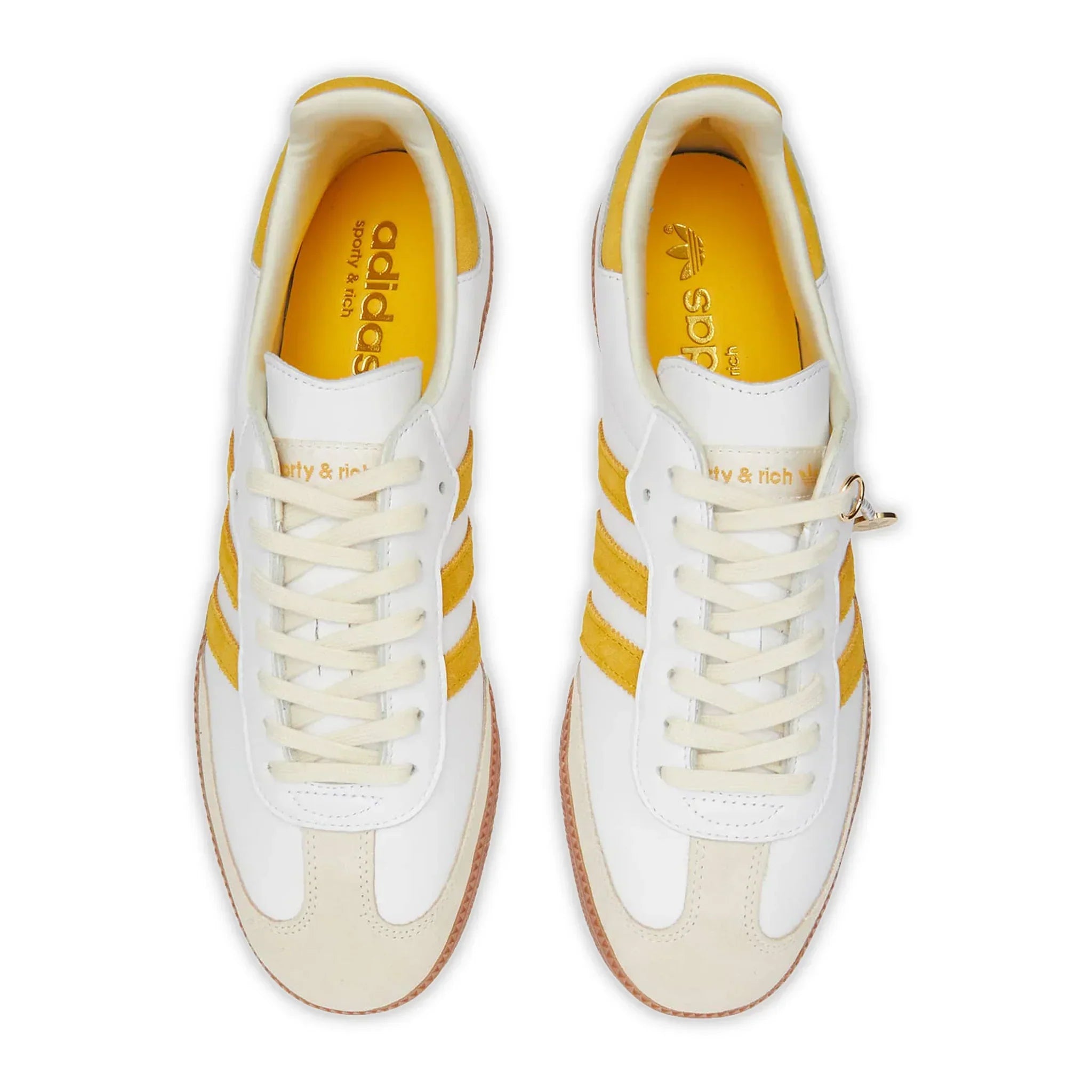 Samba White OG Sporty & Rich Bold Gold
