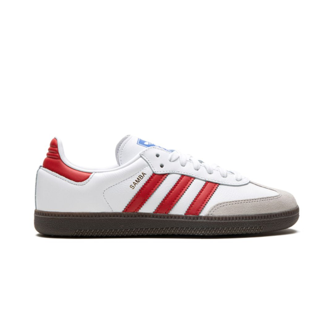 Samba White OG Scarlet