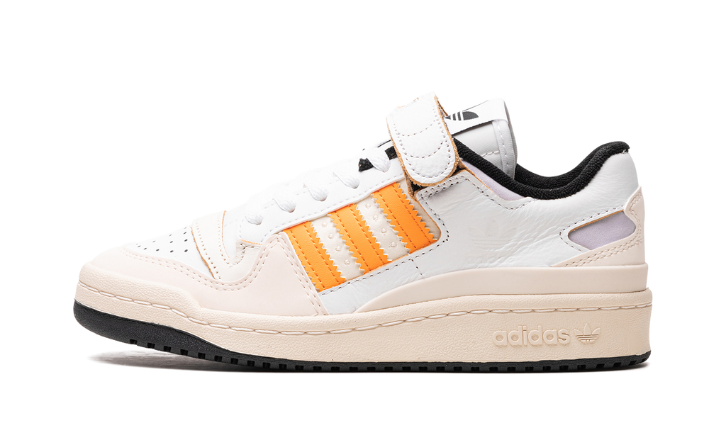 White Forum 84 Lo Wmns Off-White / Orange Rush