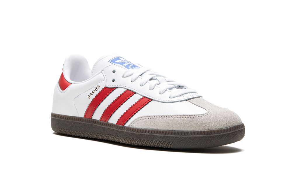 Samba White OG Scarlet