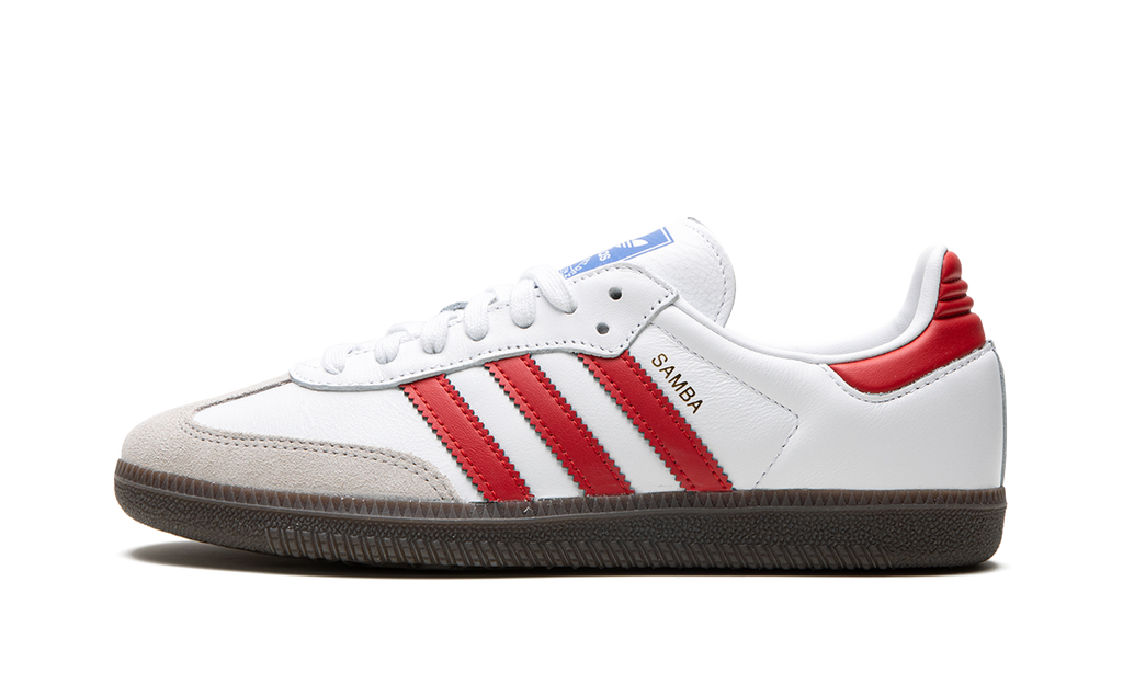 Samba White OG Scarlet