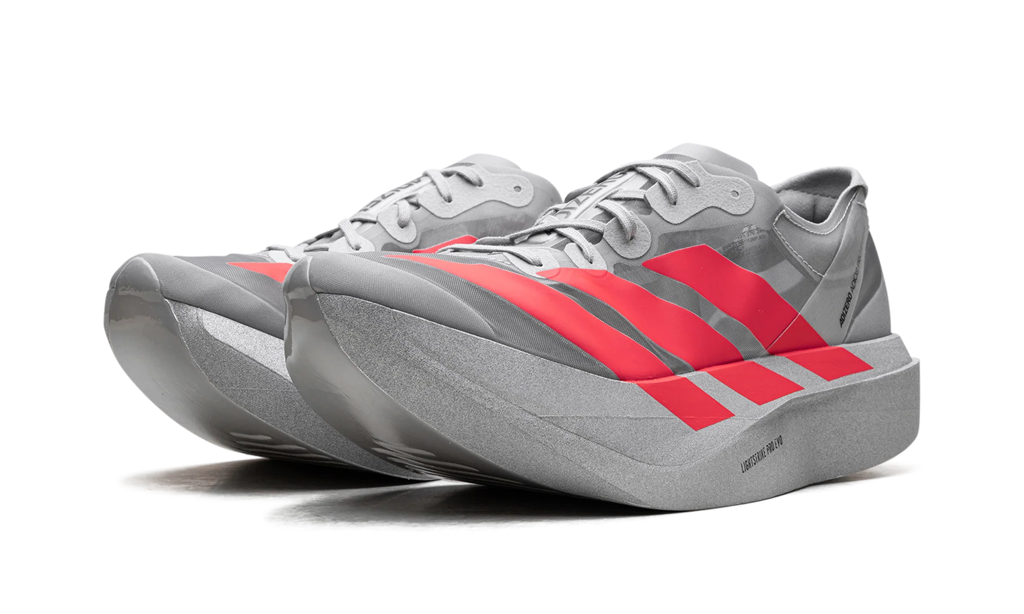 Grey Adizero Adios Pro EVO 2 "Silver Metallic/Lucid Red/Grey Two"