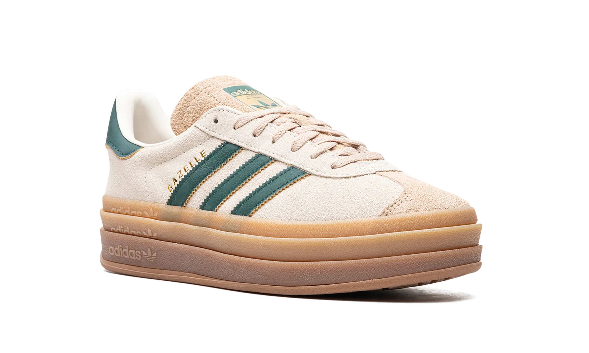 Cream Gazzelle Bold Wmns "Cream Collegiate Green"