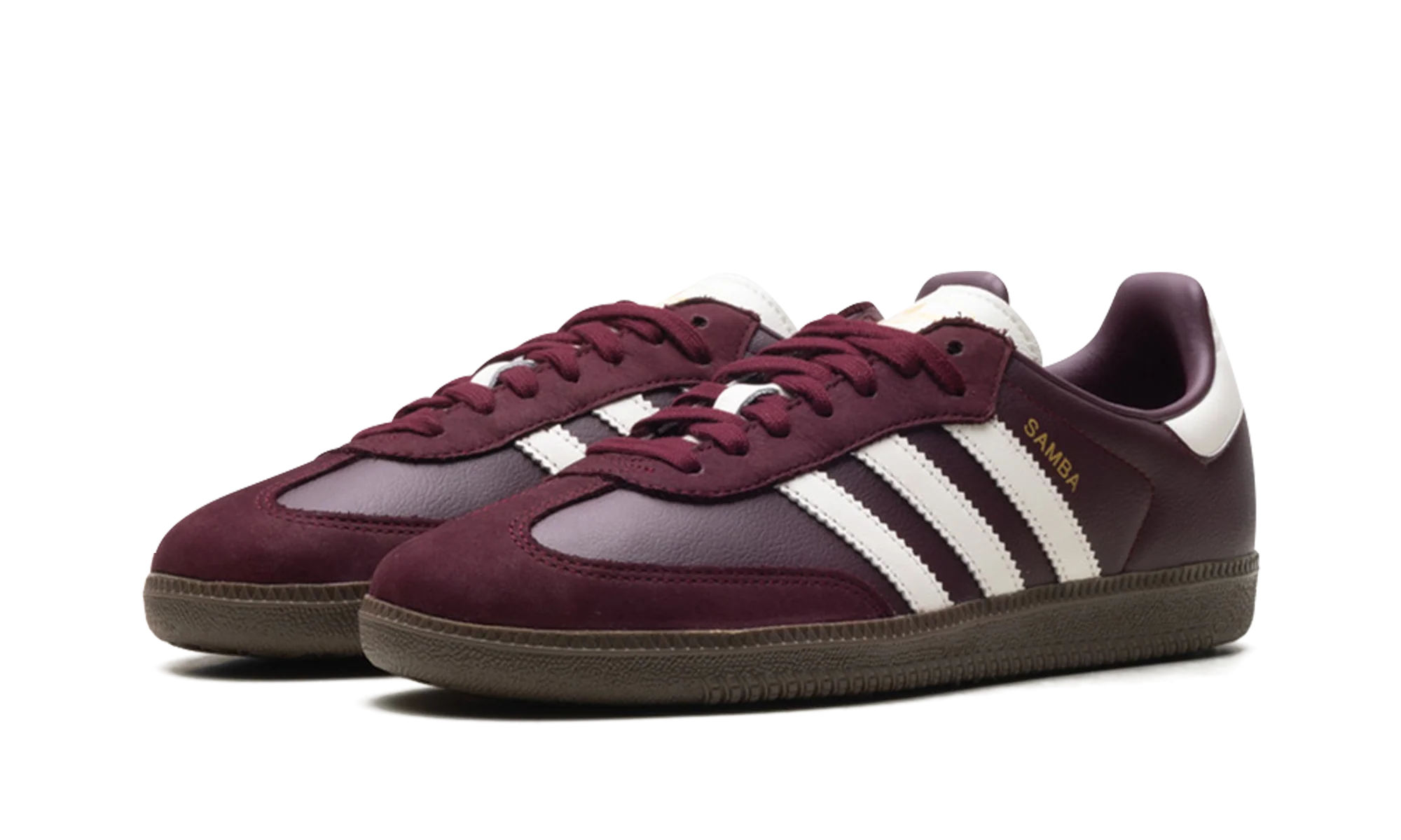Samba White OG WMNS "Maroon Off Gum"