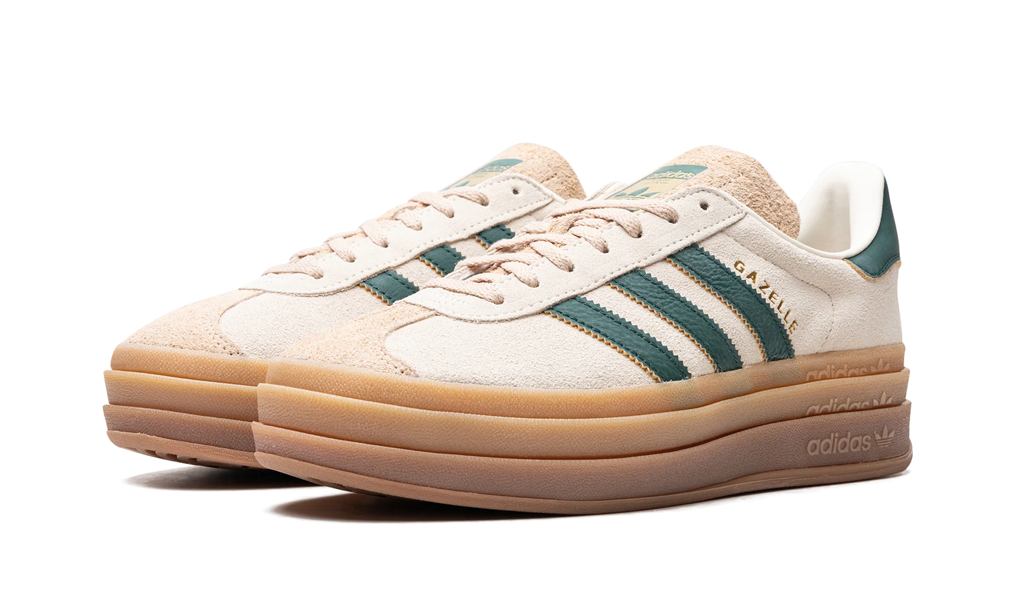 Cream Gazzelle Bold Wmns "Cream Collegiate Green"