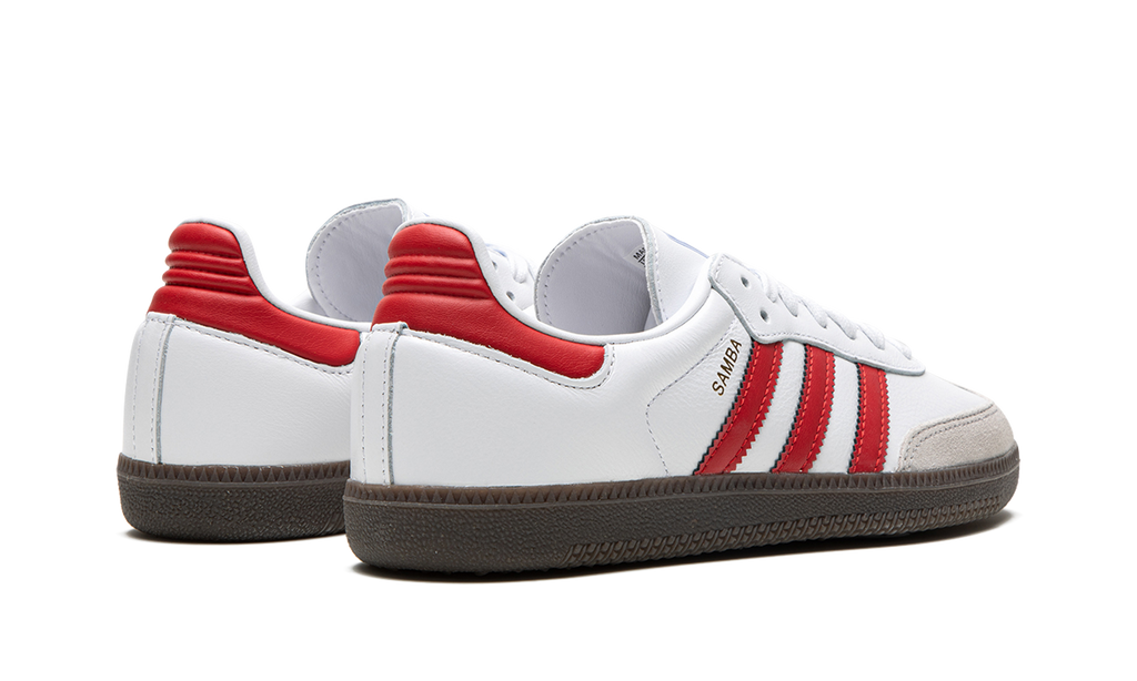 Samba White OG Scarlet