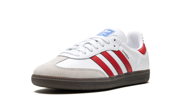 Samba White OG Scarlet