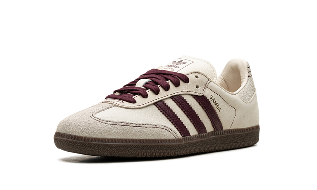Samba White Wonder Maroon