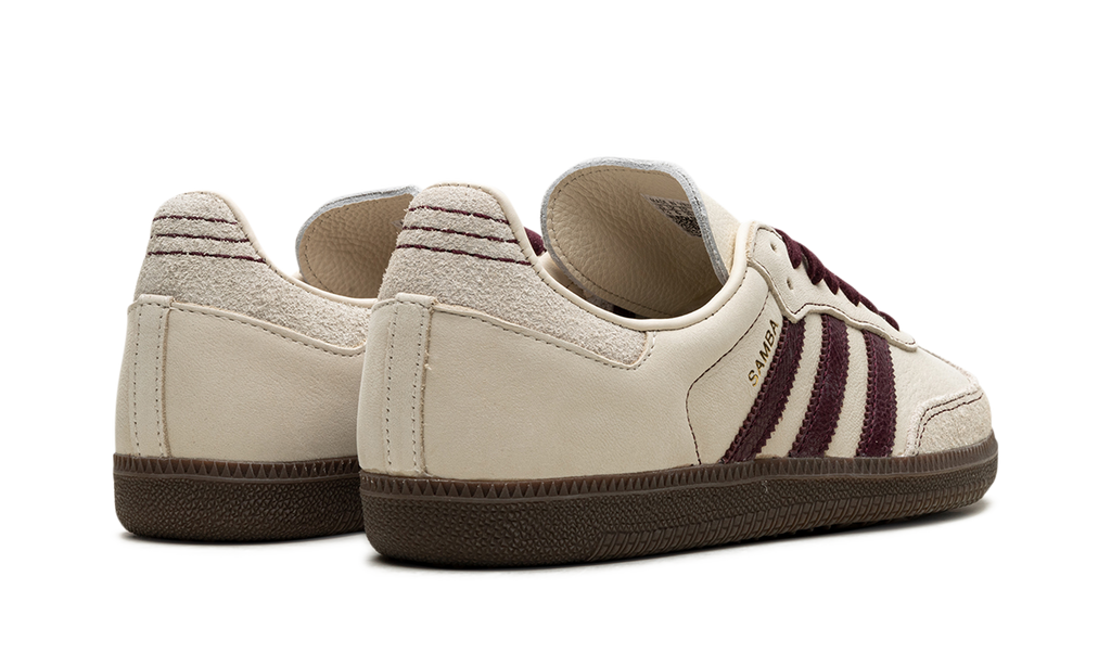 Samba White Wonder Maroon