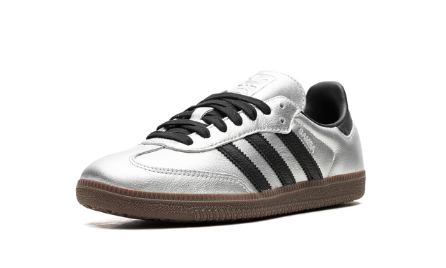 Samba Black Silver Metallic Gum