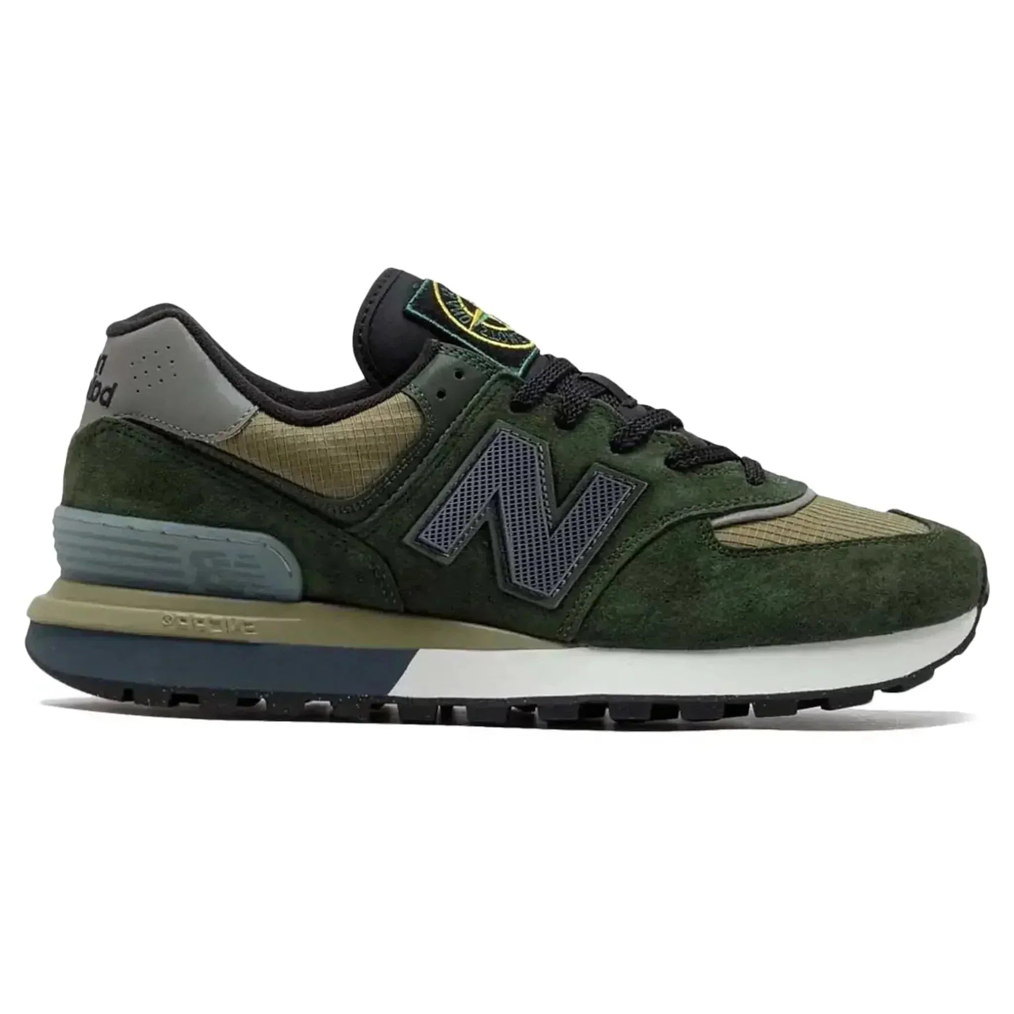 574 Green Stone Island x New Balance Legacy Dark