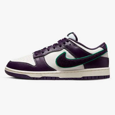 Dunk Low Purple Chenille Swoosh Sail Grand