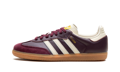 Samba Cream White Maroon Cream White