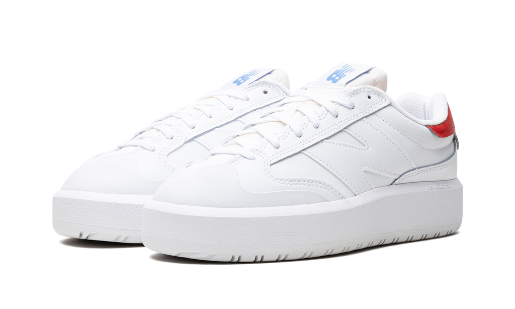 White CT302 / True Red