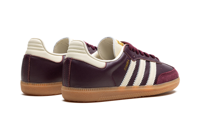 Samba Cream White Maroon Cream White