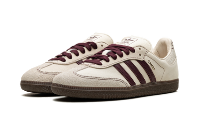 Samba White Wonder Maroon