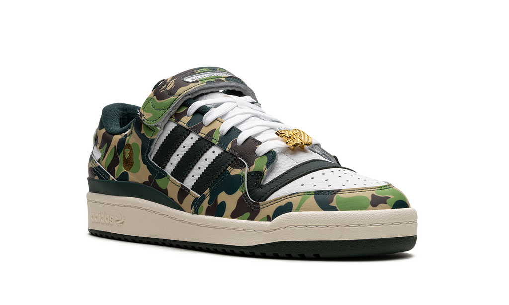 Green Forum 84 Low Bape 30th Anniversary Camo