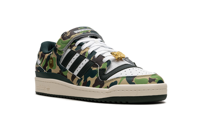 Green Forum 84 Low Bape 30th Anniversary Camo