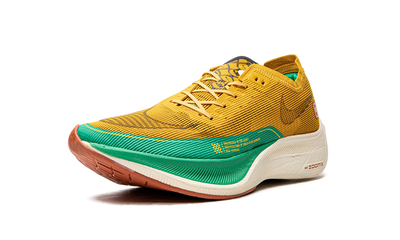 Green ZoomX Vaporfly Next% 2 Dark Sulfur Stadium