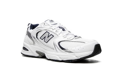 530 White Silver Navy