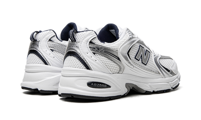 530 White Silver Navy